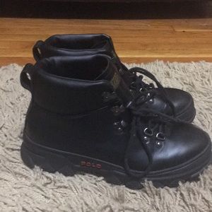 Polo by Ralph Lauren Hainsworth leather boots